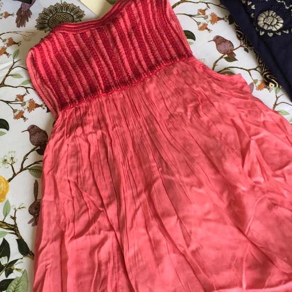 ❤️HOST PICK🏝️NWT RACHEL ZOE Embroidered Boho Tank Top Size Medium - Picture 8 of 13